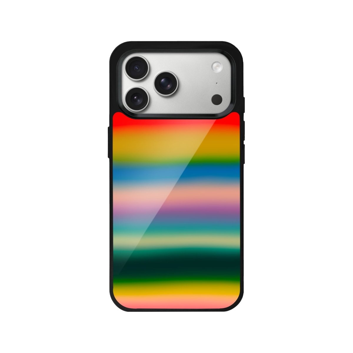 iPhone 17 Pro Gradient Glow Glossy Cam Telefon Kılıfı - Sumthincs