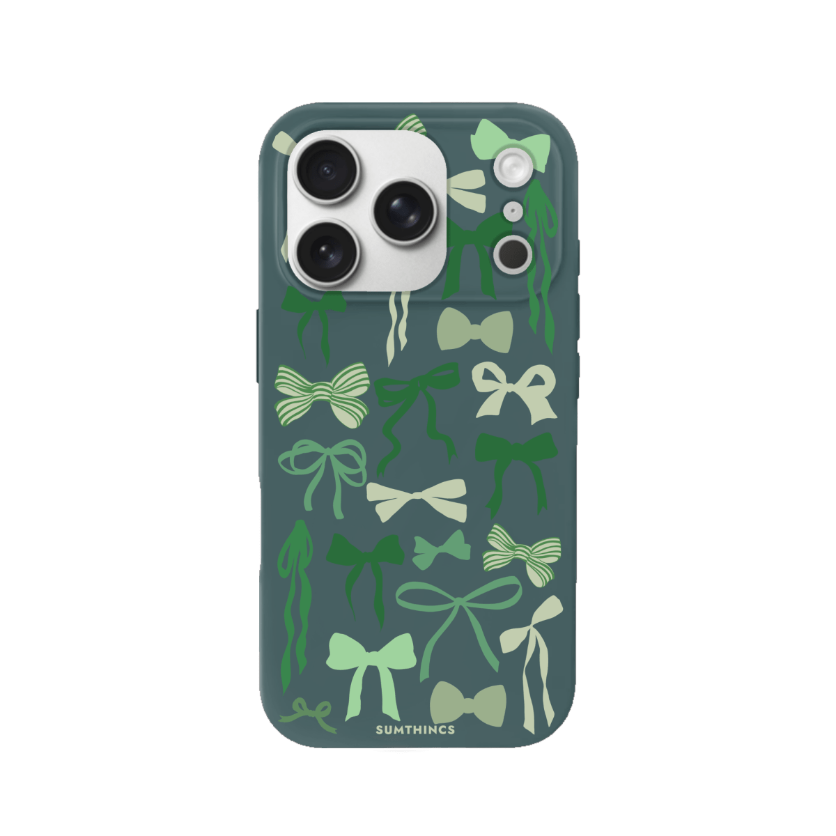 iPhone 17 Pro Green Garland Premium Telefon Kılıfı Kaktüs Yeşili - SUMTHINCS