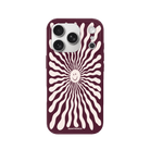 iPhone 17 Pro Happy Little Sun Premium Telefon Kılıfı Bordo - SUMTHINCS