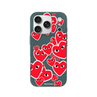 iPhone 17 Pro Hearts Premium Telefon Kılıfı Kaktüs Yeşili - SUMTHINCS