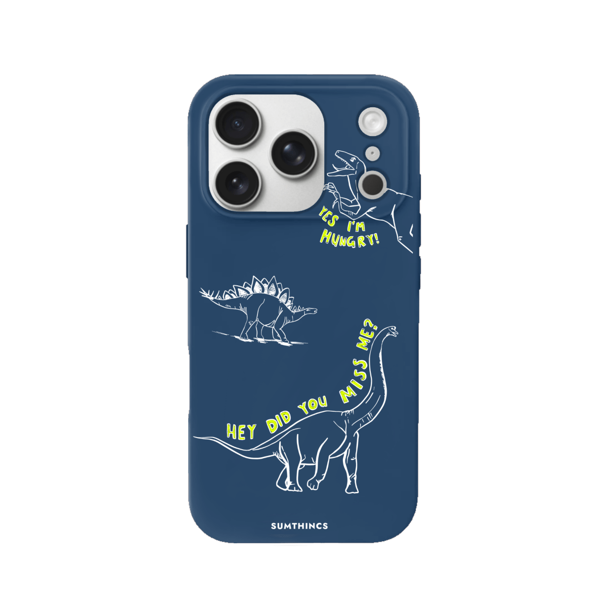 iPhone 17 Pro Hey Did You Miss Me? Premium Telefon Kılıfı Pasifik Mavi - SUMTHINCS