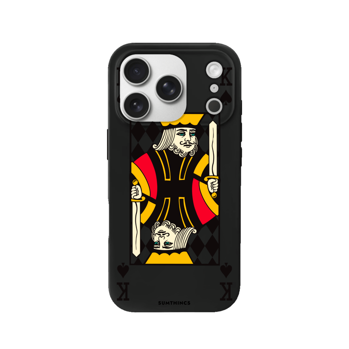 iPhone 17 Pro King Premium Telefon Kılıfı Siyah - SUMTHINCS