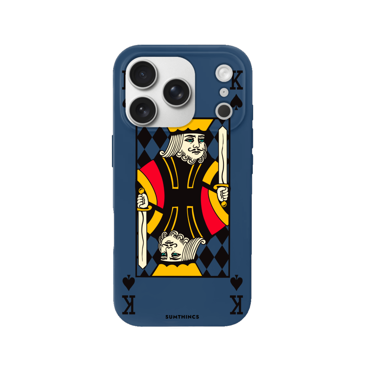 iPhone 17 Pro King Premium Telefon Kılıfı Pasifik Mavi - SUMTHINCS