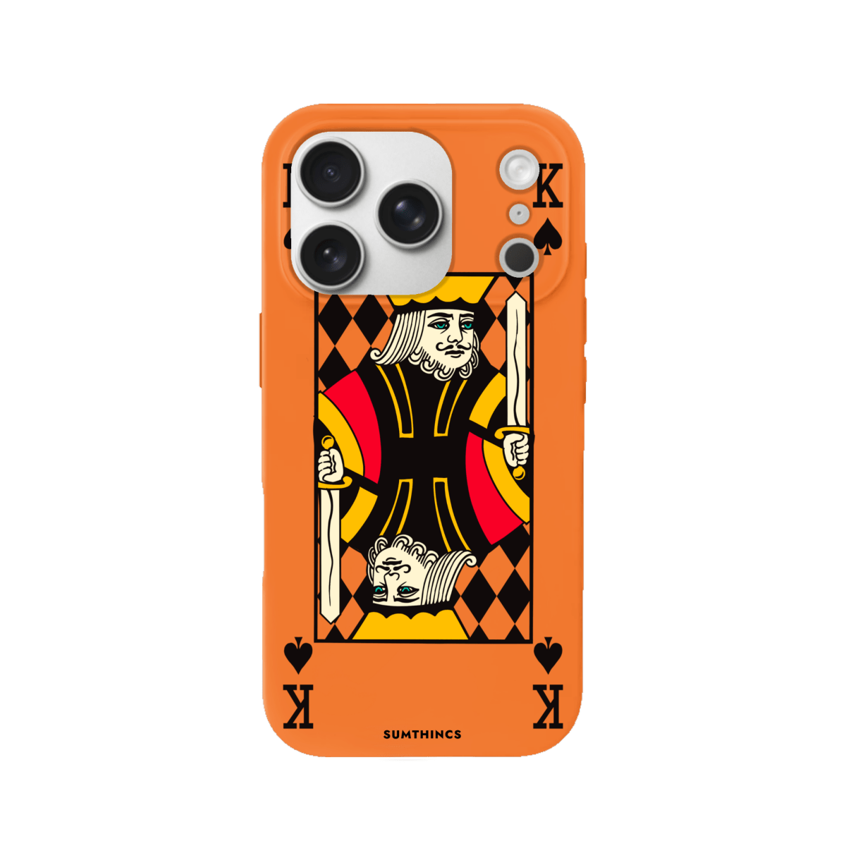 iPhone 17 Pro King Premium Telefon Kılıfı Turuncu - SUMTHINCS