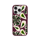 iPhone 17 Pro Leafs Premium Telefon Kılıfı Bordo - SUMTHINCS