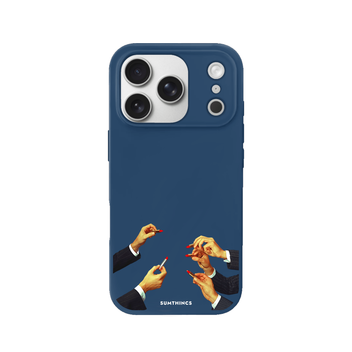 iPhone 17 Pro Lipstick Premium Telefon Kılıfı Pasifik Mavi - SUMTHINCS