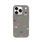 iPhone 17 Pro Little Bows Premium Telefon Kılıfı Gri - SUMTHINCS