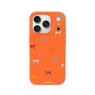 iPhone 17 Pro Little Bows Premium Telefon Kılıfı Turuncu - SUMTHINCS