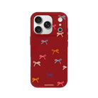 iPhone 17 Pro Little Bows Premium Telefon Kılıfı Kırmızı - SUMTHINCS