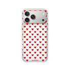 iPhone 17 Pro Little Hearts Clear Magsafe Telefon Kılıfı - SUMTHINCS