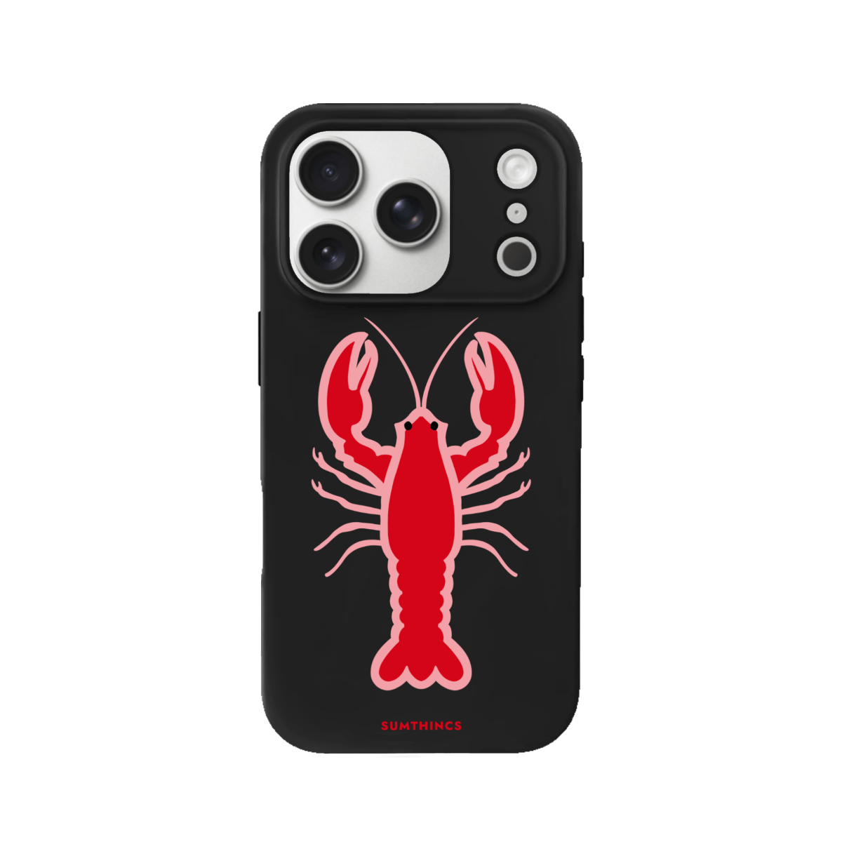 iPhone 17 Pro Lobster Premium Telefon Kılıfı Siyah - SUMTHINCS