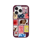 iPhone 17 Pro Love Letter Premium Telefon Kılıfı Bordo - SUMTHINCS