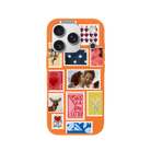 iPhone 17 Pro Love Letter Premium Telefon Kılıfı Turuncu - SUMTHINCS