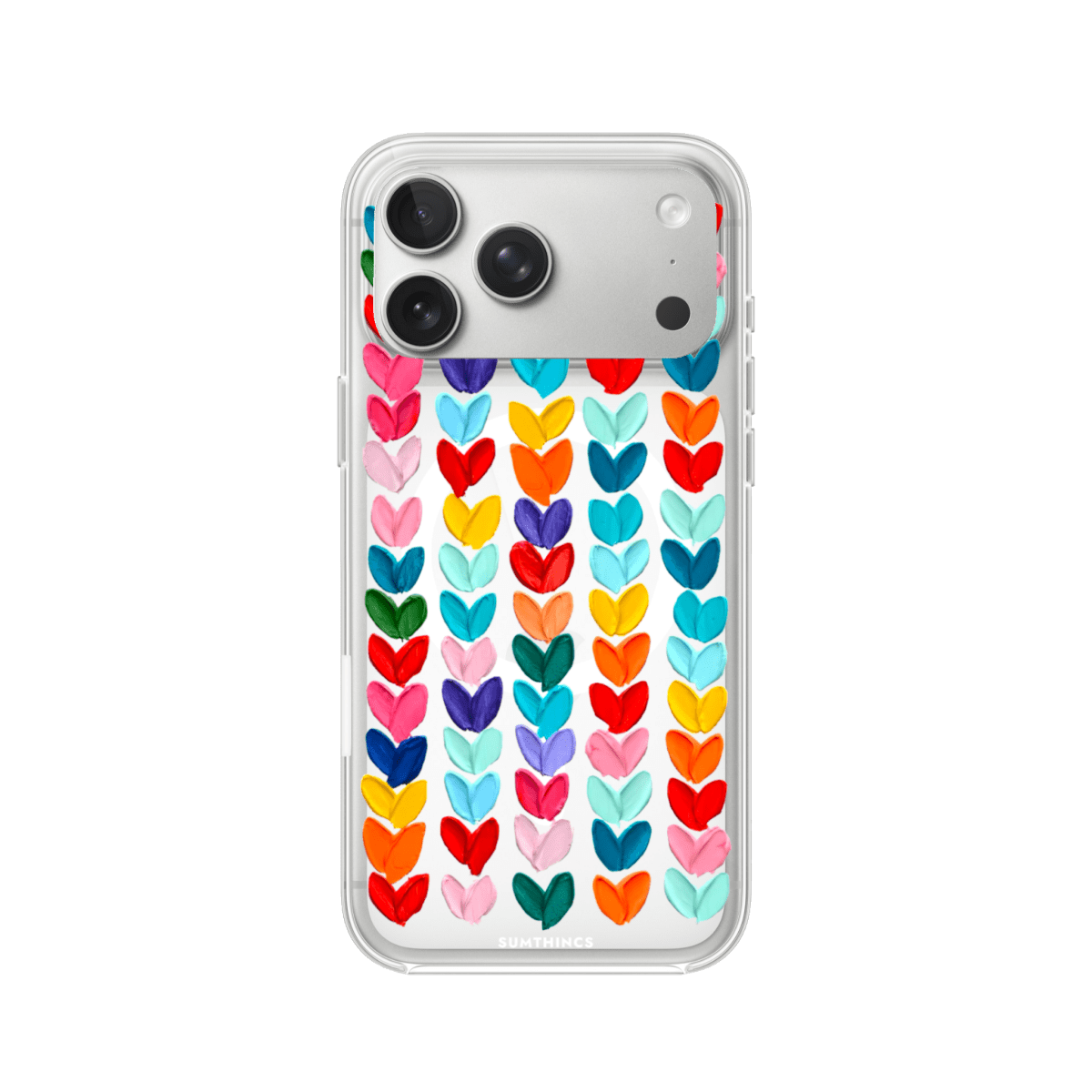 iPhone 17 Pro Lovestorm Clear Magsafe Şeffaf Telefon Kılıfı - SUMTHINCS