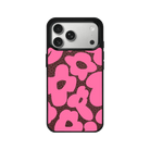 iPhone 17 Pro Max Daisy Pop Leather Deri Telefon Kılıfı Bordo - SUMTHINCS