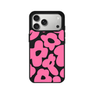 iPhone 17 Pro Max Daisy Pop Leather Deri Telefon Kılıfı Siyah - SUMTHINCS