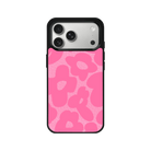 iPhone 17 Pro Max Daisy Pop Leather Deri Telefon Kılıfı Pembe - SUMTHINCS