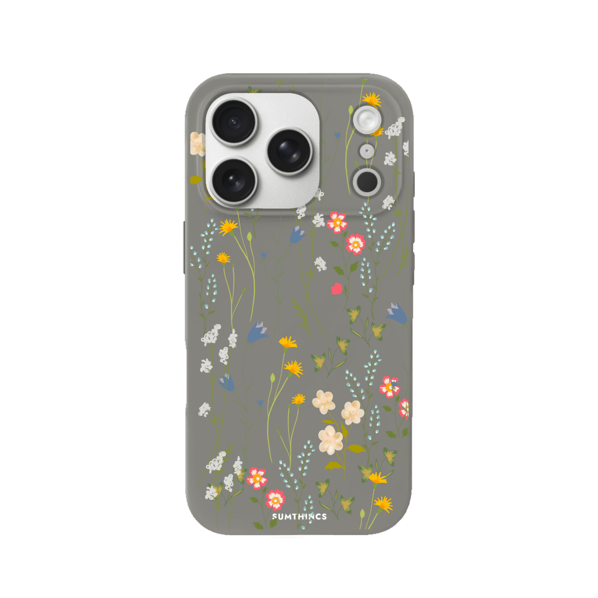 iPhone 17 Pro Max Eternal Garden Premium Telefon Kılıfı Gri - SUMTHINCS