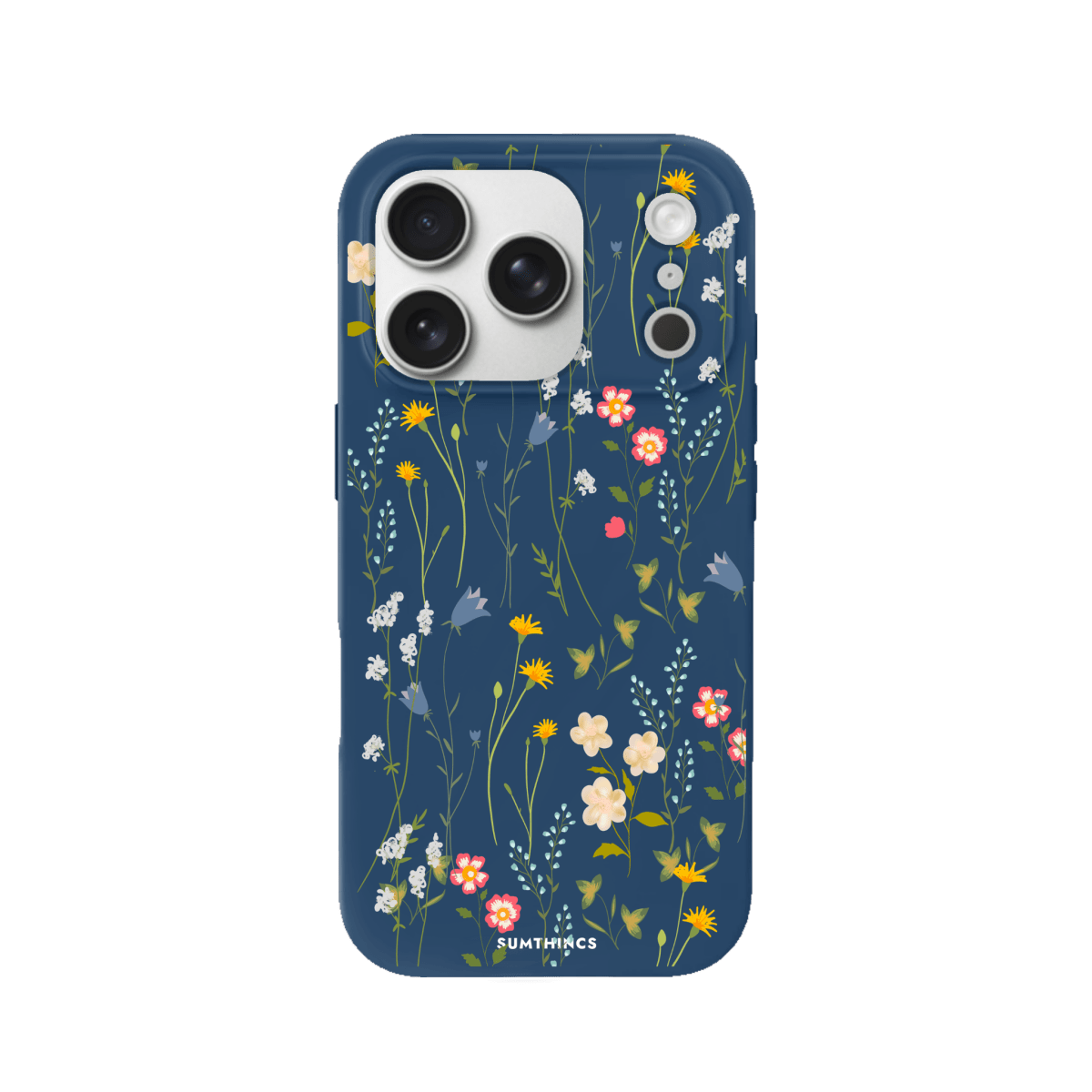 iPhone 17 Pro Max Eternal Garden Premium Telefon Kılıfı Pasifik Mavi - SUMTHINCS