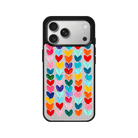 iPhone 17 Pro Max Lovestorm Leather Vegan Deri Telefon Kılıfı Gri - SUMTHINCS