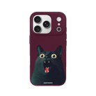 iPhone 17 Pro Max Meoww Premium Telefon Kılıfı Bordo - SUMTHINCS