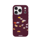 iPhone 17 Pro Max Neon Fish Premium Telefon Kılıfı Bordo - SUMTHINCS