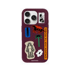 iPhone 17 Pro Max Somewhere Premium Telefon Kılıfı Bordo - SUMTHINCS