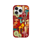 iPhone 17 Pro Mushrooms Premium Telefon Kılıfı Kırmızı - SUMTHINCS