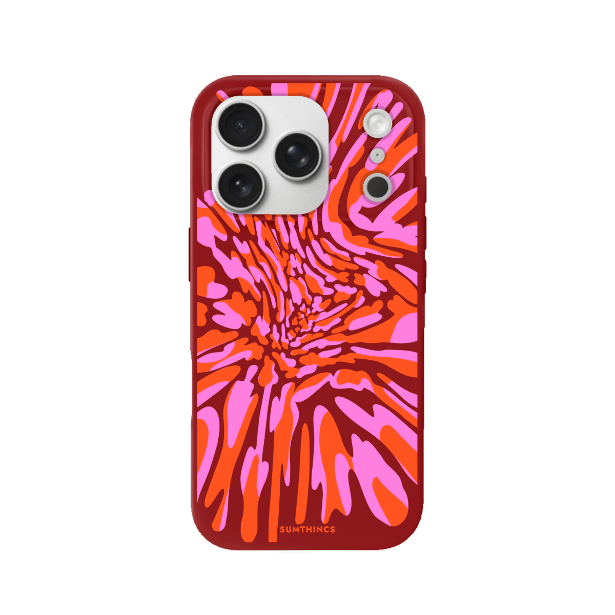 iPhone 17 Pro Neon Dreams Premium Telefon Kılıfı Kırmızı - SUMTHINCS