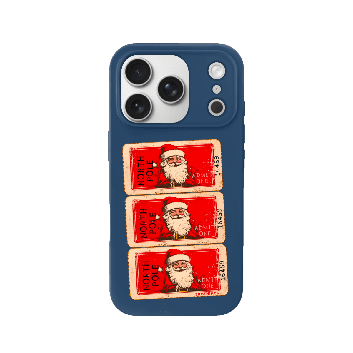 iPhone 17 Pro Northpole Ticket Premium Telefon Kılıfı Pasifik Mavi - SUMTHINCS