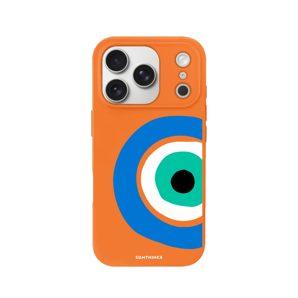 iPhone 17 Pro Ocean Eye Premium Telefon Kılıfı Turuncu - SUMTHINCS