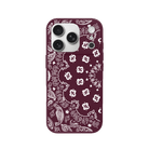 iPhone 17 Pro Paisley Premium Telefon Kılıfı Bordo - SUMTHINCS
