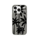 iPhone 17 Pro Palm Trees Premium Telefon Kılıf Gri - SUMTHINCS