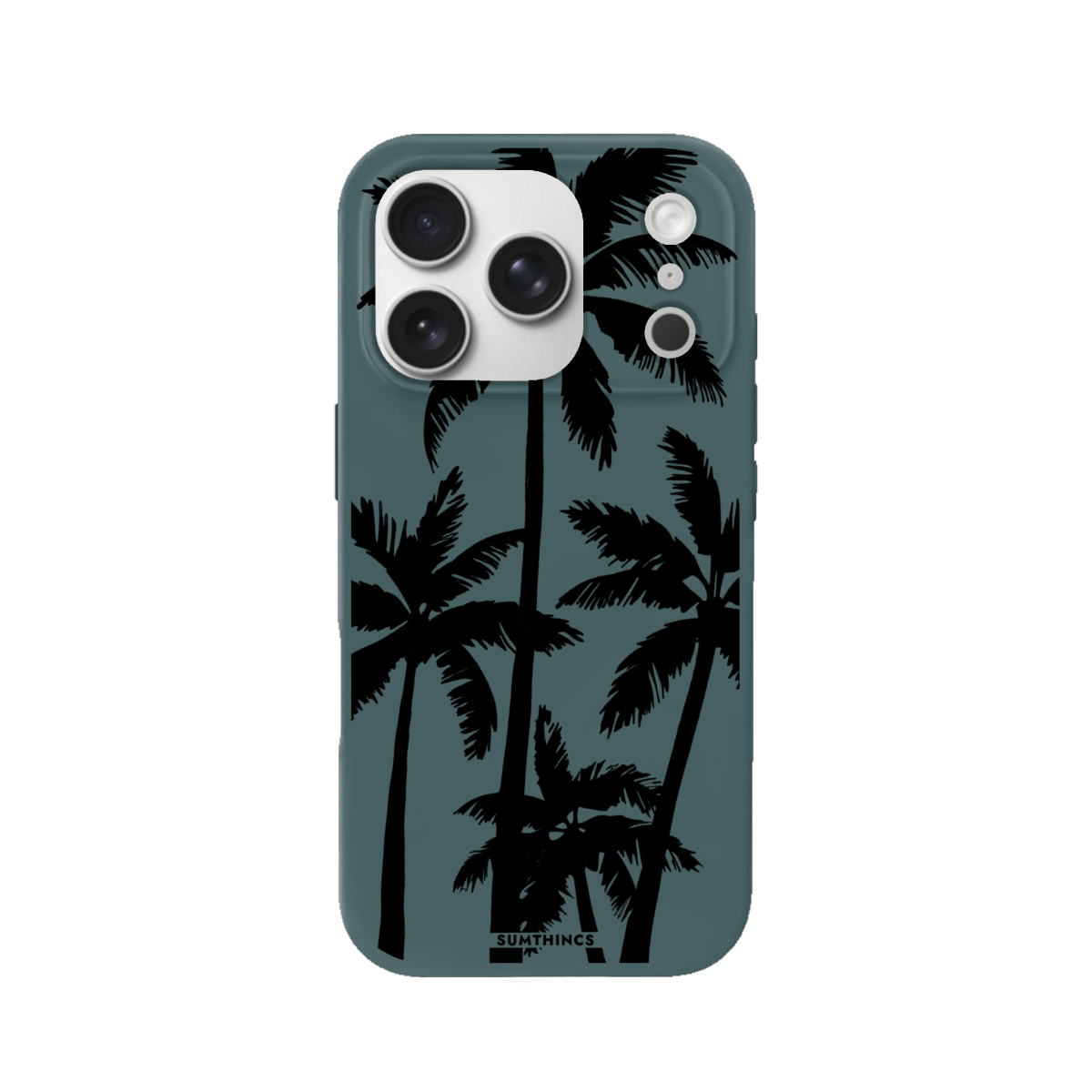 iPhone 17 Pro Palm Trees Premium Telefon Kılıf Kaktüs Yeşili - SUMTHINCS