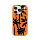 iPhone 17 Pro Palm Trees Premium Telefon Kılıf Turuncu - SUMTHINCS