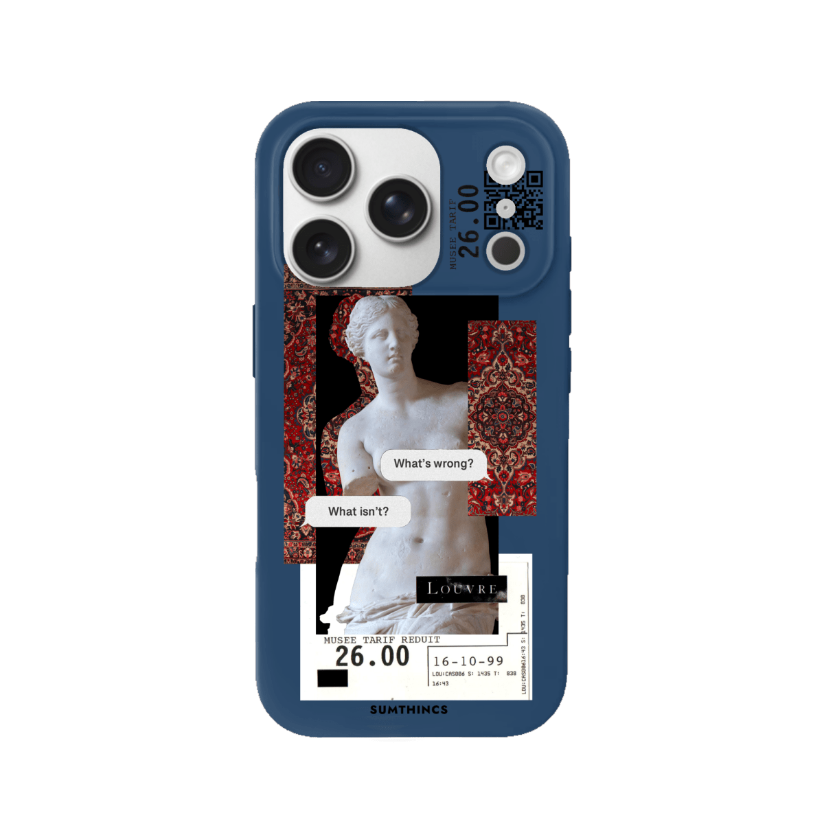 iPhone 17 Pro PixelVenus Premium Telefon Kılıfı Pasifik Mavi - SUMTHINCS