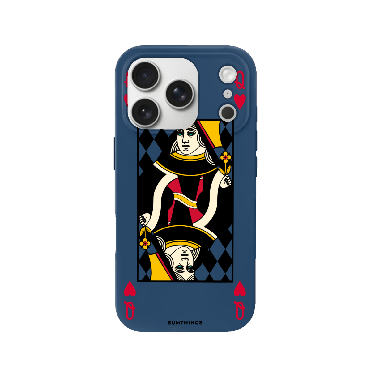 iPhone 17 Pro Queen Premium Telefon Kılıfı Pasifik Mavi - SUMTHINCS