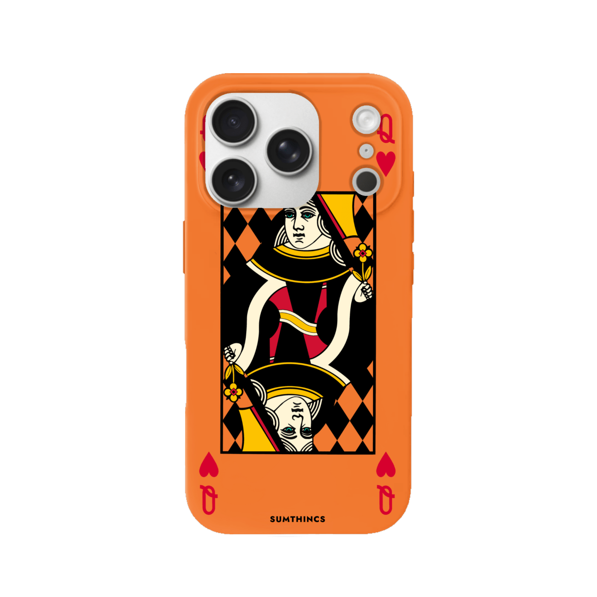 iPhone 17 Pro Queen Premium Telefon Kılıfı Turuncu - SUMTHINCS