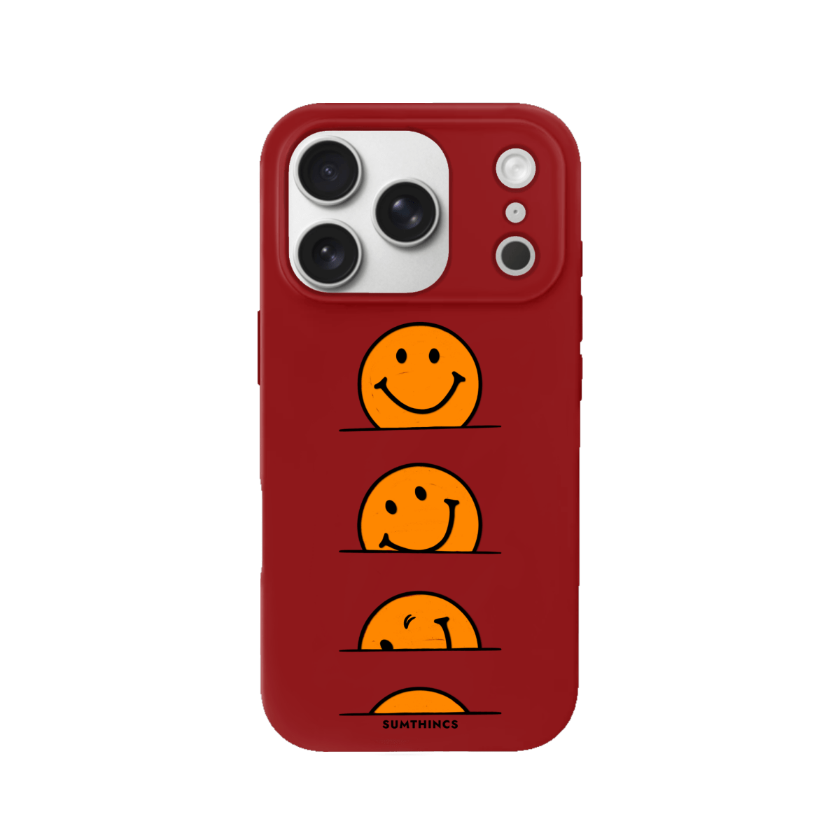 iPhone 17 Pro See You Tomorrow Premium Telefon Kılıfı Kırmızı - SUMTHINCS