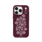 iPhone 17 Pro Shell Print Premium Telefon Kılıfı Bordo - SUMTHINCS