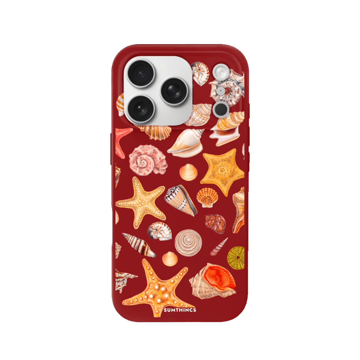 iPhone 17 Pro Shells Premium Telefon Kılıfı Kırmızı - SUMTHINCS