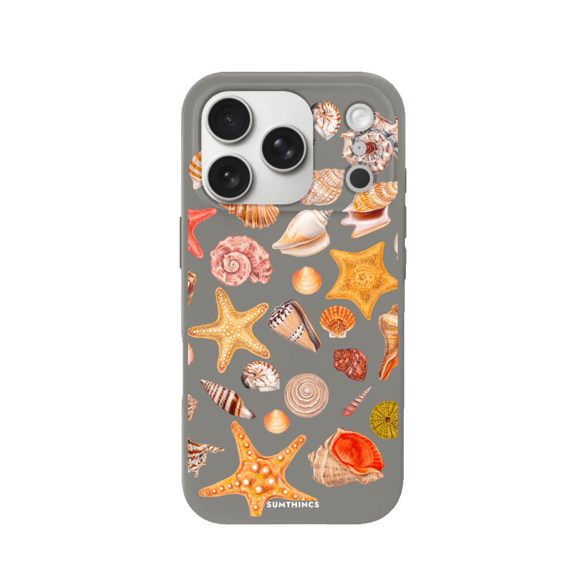 iPhone 17 Pro Shells Premium Telefon Kılıfı Gri - SUMTHINCS