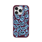 iPhone 17 Pro Smiley Premium Telefon Kılıfı Bordo - SUMTHINCS