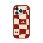 iPhone 17 Pro Smiling Check Premium Telefon Kılıfı Kırmızı - SUMTHINCS