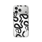 iPhone 17 Pro Snakes Clear Magsafe Şeffaf Telefon Kılıfı - SUMTHINCS