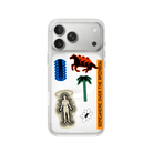 iPhone 17 Pro Somewhere Clear Magsafe Şeffaf Telefon Kılıfı - SUMTHINCS