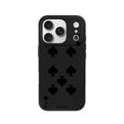 iPhone 17 Pro Spade7 Premium Telefon Kılıfı Siyah - SUMTHINCS