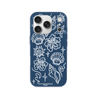 iPhone 17 Pro Summer Sketch Premium Telefon Kılıfı Pasifik Mavi - SUMTHINCS