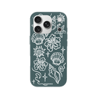 iPhone 17 Pro Summer Sketch Premium Telefon Kılıfı Kaktüs Yeşili - SUMTHINCS