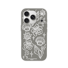 iPhone 17 Pro Summer Sketch Premium Telefon Kılıfı Gri - SUMTHINCS